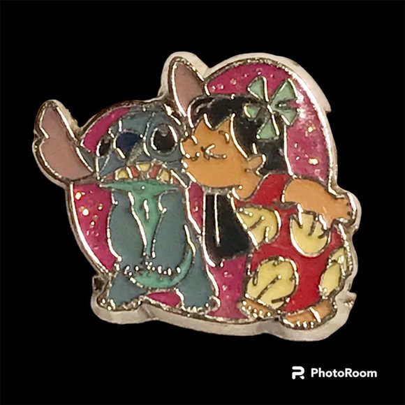 Vintage Disney Lilo & Stitch Slider Charm Bracelet Aulani Resort Enamel Bracelet - Picture 2 of 9